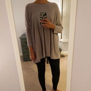 Fashionable and comfy oversized sweater